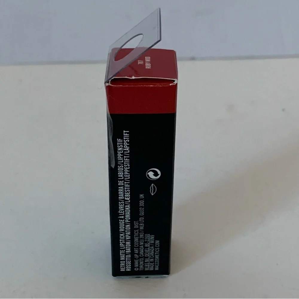 NIB. MAC Ruby Woo Matte Lipstick